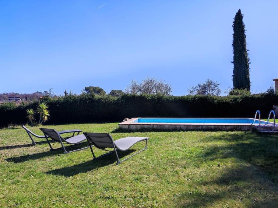Villa Olivaie St Ange La Gaude Exteriér fotografie