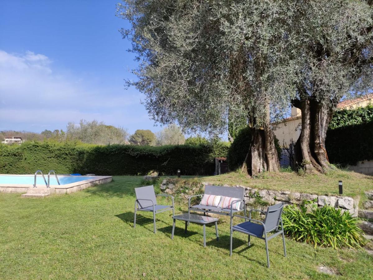 Villa Olivaie St Ange La Gaude Exteriér fotografie